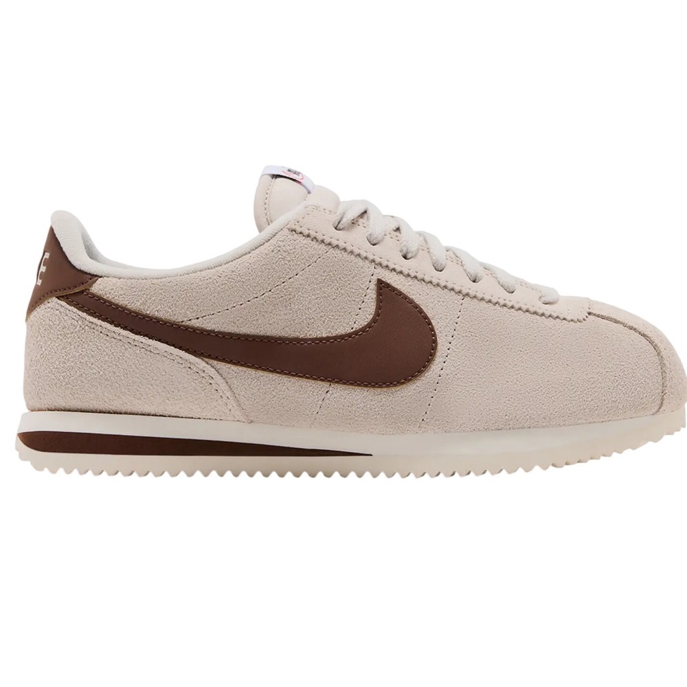 Nike Cortez Women's 8.5 Light Orewood Brown Suede Retro Sneakers NWT
